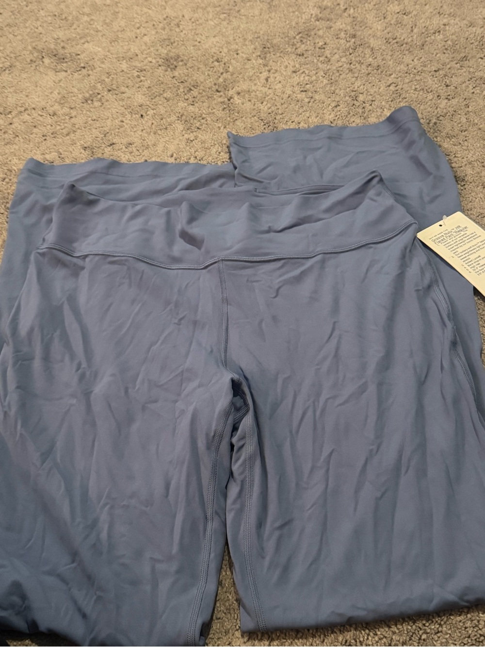 lululemon athletica High-Waist Flare Leggings in Dusty Blue